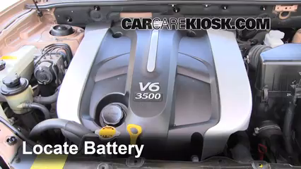 2003 Hyundai Santa Fe GLS 3.5L V6 Battery Jumpstart